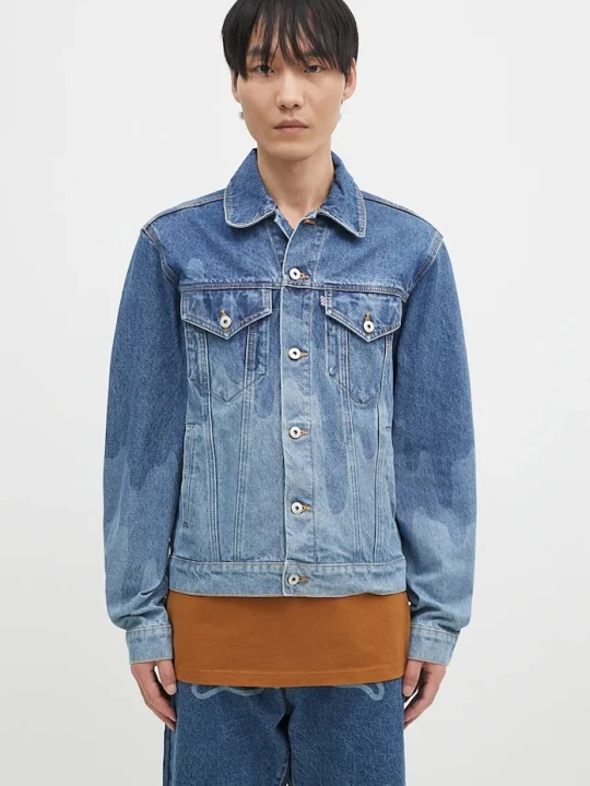 Zdjęcie produktu ICECREAM kurtka jeansowa Lazer Drip Denim Trucker niebieski
