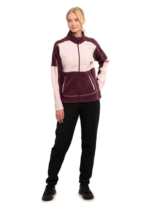 Zdjęcie produktu Icepeak Bluza polarowa "Clemons" w kolorze fioletowo-jasnoróżowym rozmiar: L