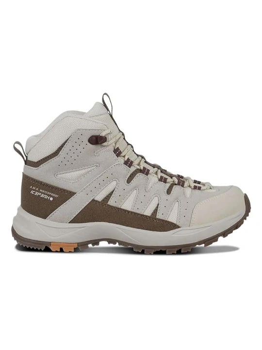 Zdjęcie produktu Icepeak Botki trekkingowe "Aura" w kolorze beżowo-oliwkowym rozmiar: 42
