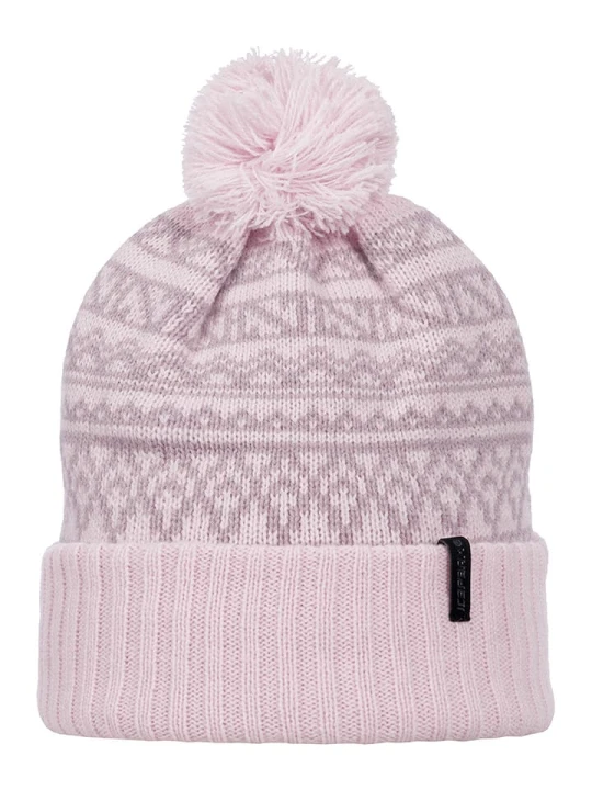 Zdjęcie produktu Icepeak Czapka dzianinowa "Hull" w kolorze jasnoróżowym rozmiar: onesize