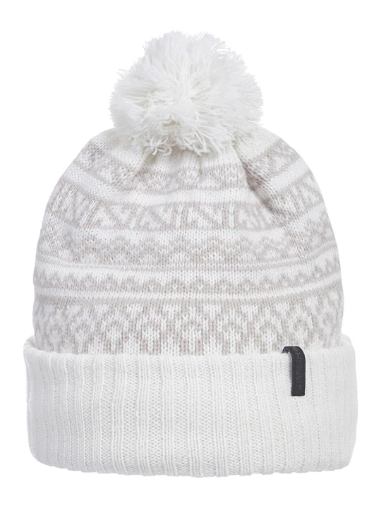 Zdjęcie produktu Icepeak Czapka "Hull" w kolorze beżowo-białym rozmiar: onesize