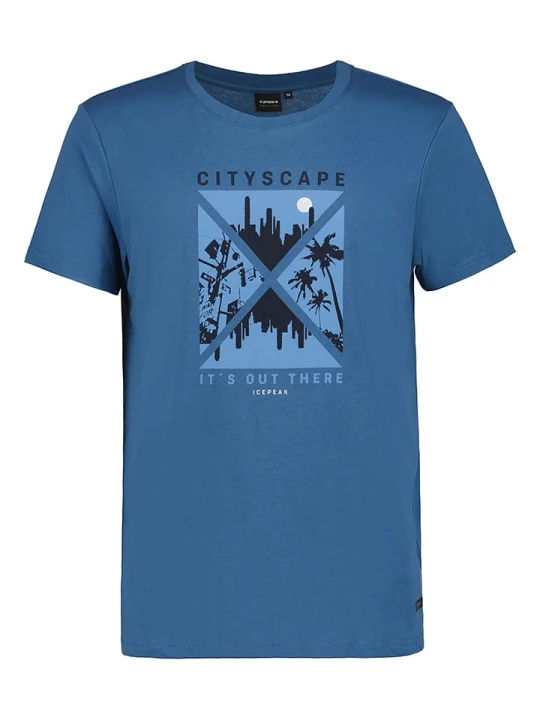 Zdjęcie produktu Icepeak Koszulka funkcyjna "Aitkin" w kolorze niebieskim rozmiar: XL