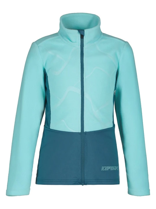 Zdjęcie produktu Icepeak Kurtka polarowa "Lometa" w kolorze turkusowym rozmiar: 116