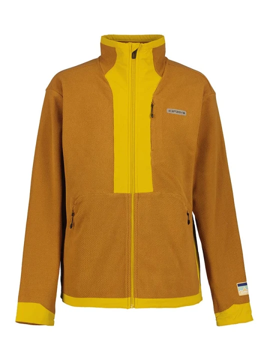 Zdjęcie produktu Icepeak Kurtka polarowa "Oglethorpe" w kolorze jasnobrązowym rozmiar: XXL