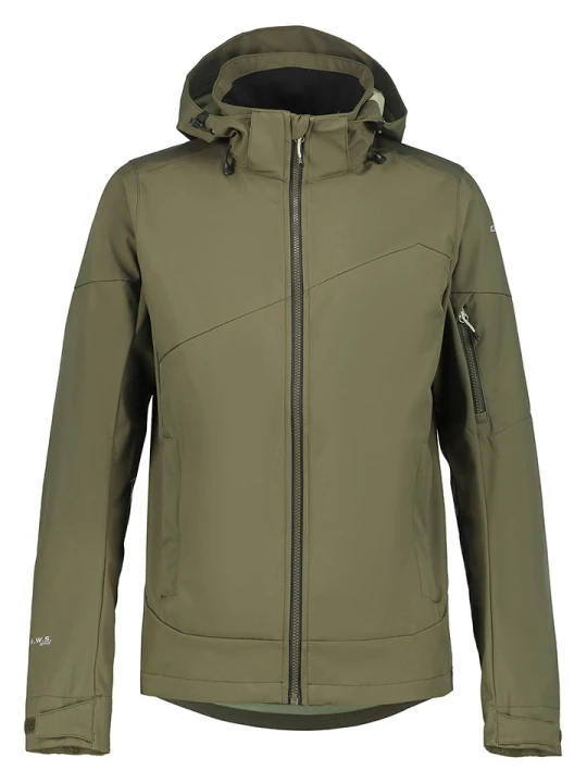 Zdjęcie produktu Icepeak Kurtka softshellowa "Barmstedt" w kolorze khaki rozmiar: 54