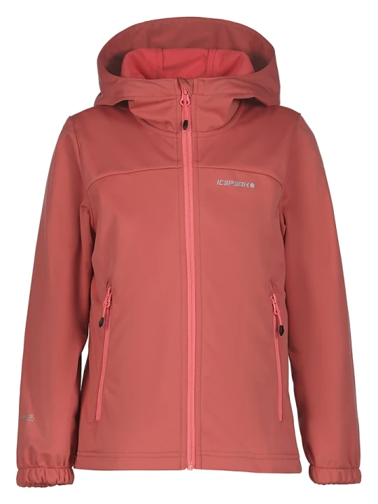 Zdjęcie produktu Icepeak Kurtka softshellowa "Kleve" w kolorze różowym rozmiar: 116