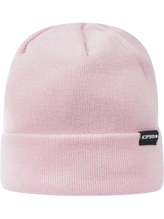 Zdjęcie produktu Icepeak Wełniana czapka beanie "Hereford" w kolorze jasnoróżowym rozmiar: onesize