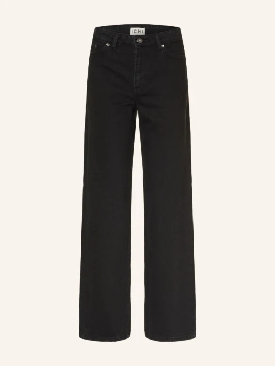 Zdjęcie produktu Ichi Jeansy Wide Leg Ihjulia schwarz 200341 Washed black