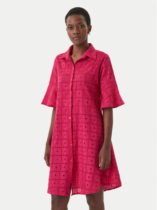 Zdjęcie produktu Iconique Sukienka letnia Romina IC26-039 Różowy Regular Fit