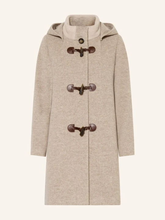 Zdjęcie produktu Icons Cinzia Rocca Płaszcz Typu Dufflecoat Z Mieszanki Materiałów beige