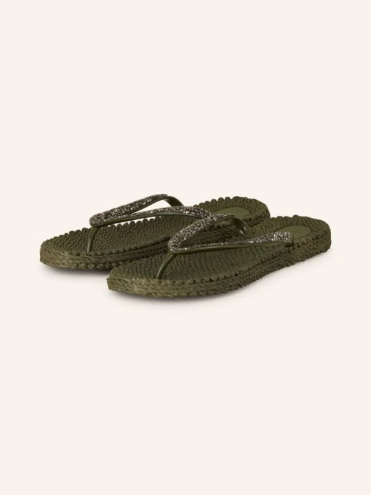 Zdjęcie produktu Ilse Jacobsen Japonki cheerful03g Z Ozdobnymi Kamykami gruen KHAKI