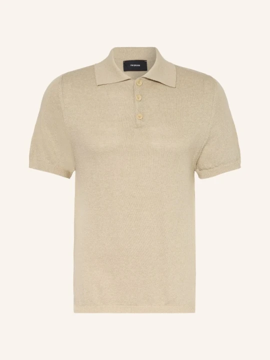 Zdjęcie produktu I'm Brian Dzianinowa Koszulka Polo beige