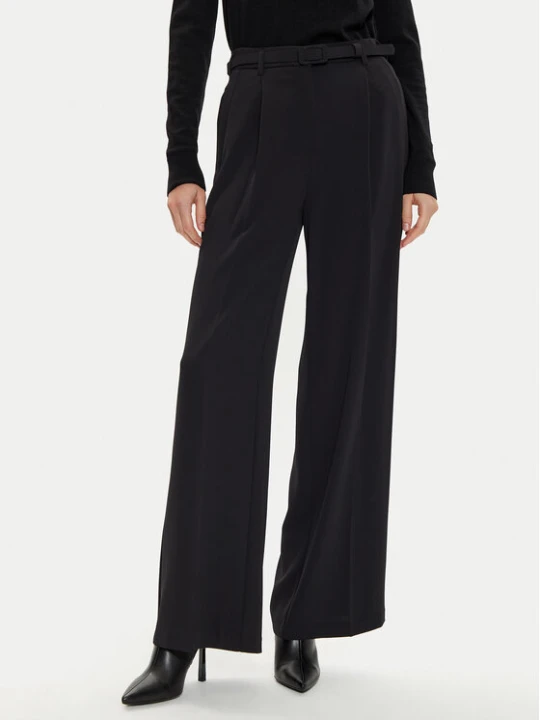 Zdjęcie produktu Imperial Spodnie materiałowe P4W3IJXC Czarny Wide Leg