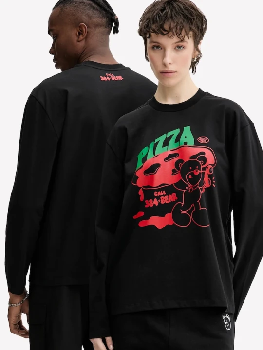 Zdjęcie produktu Inbetweeners longsleeve bawełniany czarny