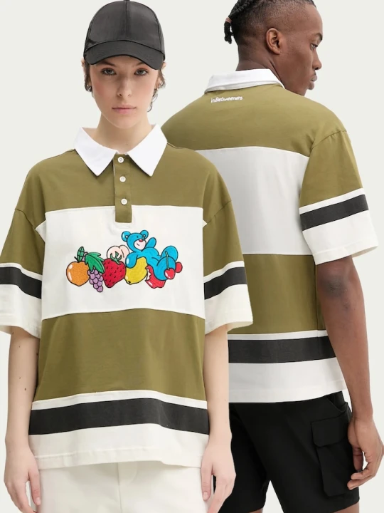 Zdjęcie produktu Inbetweeners polo bawełniane zielony