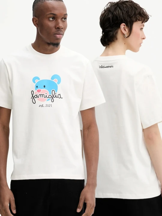 Zdjęcie produktu Inbetweeners t-shirt bawełniany beżowy