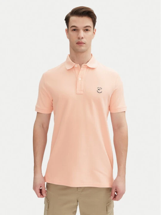 Zdjęcie produktu INDICODE Polo Wadim 40-913 Różowy Regular Fit