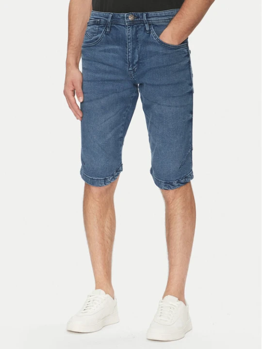 Zdjęcie produktu INDICODE Szorty jeansowe Kem 70-172 Niebieski Slim Fit