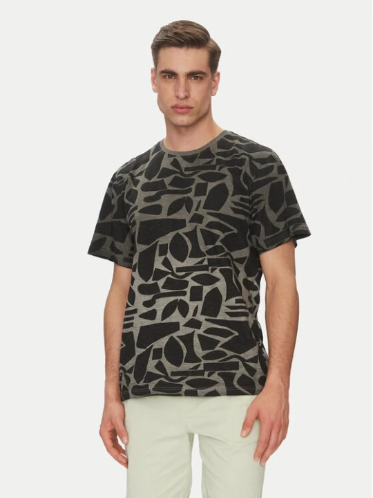 Zdjęcie produktu INDICODE T-Shirt Avarua 41-102 Czarny Regular Fit