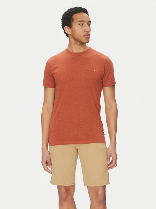 Zdjęcie produktu INDICODE T-Shirt Inandorra 41-104 Pomarańczowy Regular Fit