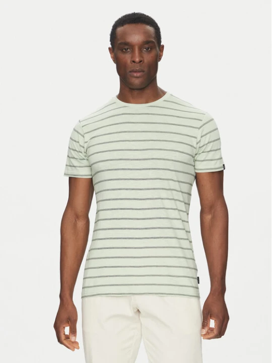 Zdjęcie produktu INDICODE T-Shirt Inrima 41-168 Zielony Regular Fit
