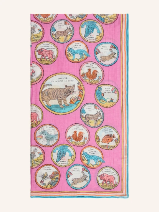 Zdjęcie produktu Inoui Editions Chusta Chance Inoui pink