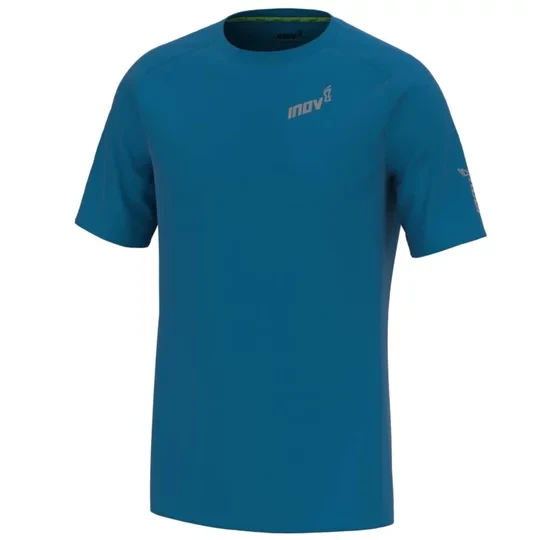 Zdjęcie produktu Inov-8 Base Elite SS Tee 000278-BL-03, Męskie, Niebieskie, t-shirty, poliester, rozmiar: S