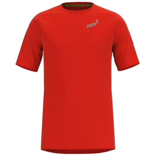 Zdjęcie produktu Inov-8 Base Elite SS Tee 000278-RD-03, Męskie, Czerwone, t-shirty, poliester, rozmiar: M