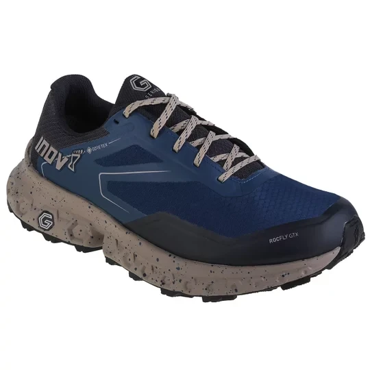 Zdjęcie produktu Inov-8 RocFly G 350 GTX 001103-BLNYTP-S-01, Męskie, Niebieskie, buty do biegania, tkanina, rozmiar: 41, 5