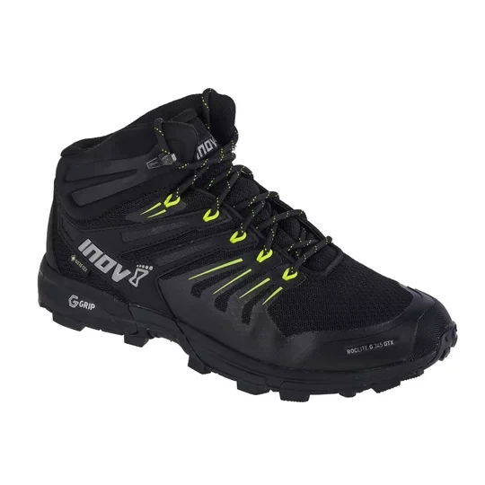 Zdjęcie produktu Inov-8 Roclite 345 GTX V2 001071-BKLM-M-01, Męskie, Czarne, buty trekkingowe, tkanina, rozmiar: 45