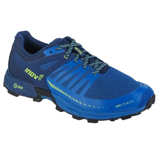 Zdjęcie produktu Inov-8 Roclite G 275 V2 001097-BLNYLM-M-01, Męskie, Niebieskie, buty do biegania, przewiewna siateczka, rozmiar: 46, 5