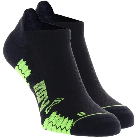 Zdjęcie produktu Inov-8 Trailfly Low Sock 000998-BKGN-01, Unisex, Czarne, skarpetki, poliamid, rozmiar: 36-40