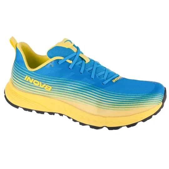 Zdjęcie produktu Inov-8 Trailfly Speed 001150-BLYW-W-01, Męskie, Niebieskie, buty do biegania, tkanina, rozmiar: 44, 5