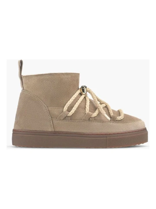 Zdjęcie produktu INUIKII Botki zimowe "Classic Sneaker Low" w kolorze beżowym rozmiar: 36