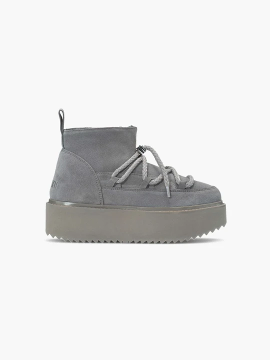 Zdjęcie produktu INUIKII CLASSIC LOW PLATFORM Śniegowce damskie Szary