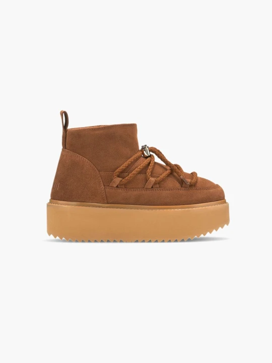 Zdjęcie produktu INUIKII CLASSIC LOW PLATFORM Śniegowce damskie Brązowy