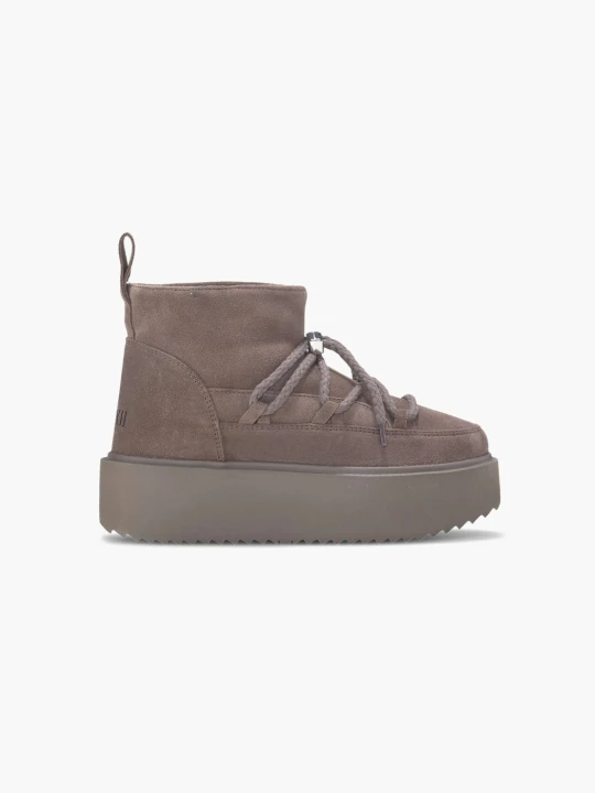 Zdjęcie produktu INUIKII CLASSIC LOW PLATFORM Śniegowce damskie Brązowy
