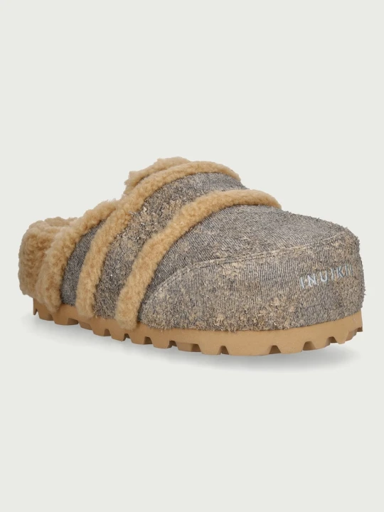 Zdjęcie produktu Inuikii Cozy Loafer Denim kapcie damskie zamszowe