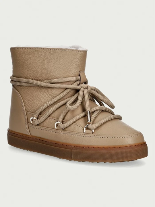 Zdjęcie produktu Inuikii Full Leather śniegowce damskie skórzane beżowy