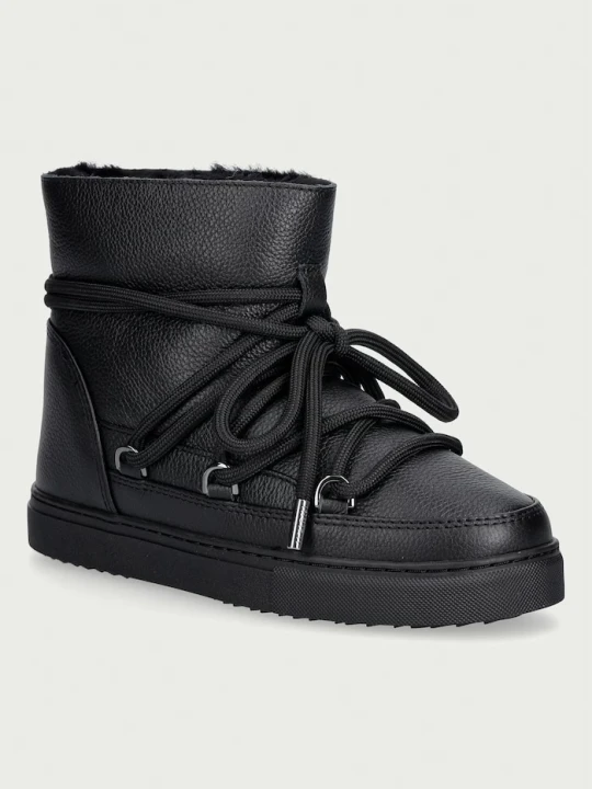 Zdjęcie produktu Inuikii Full Leather śniegowce damskie skórzane czarny