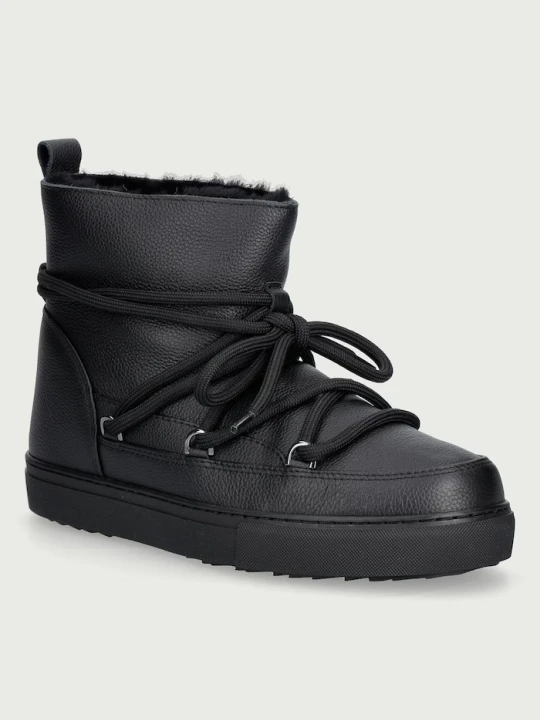 Zdjęcie produktu Inuikii Full Leather śniegowce damskie skórzane czarny