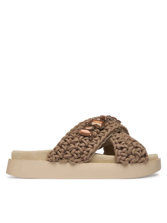 Zdjęcie produktu Inuikii Klapki Woven Stones 1004.003.0073 Beżowy jasny