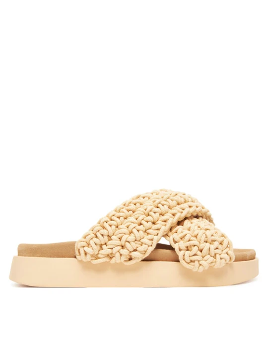 Zdjęcie produktu Inuikii Klapki Woven Strap Stones 70104-367 705 Beżowy