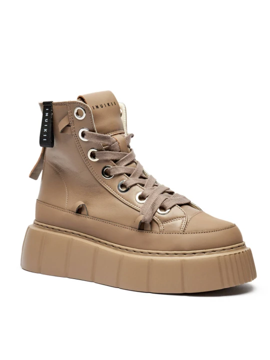 Zdjęcie produktu INUIKII LEATHER MATILDA Sneakersy damskie Brązowy