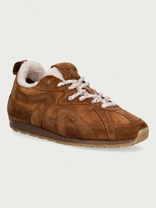 Zdjęcie produktu Inuikii Maribella Shearling sneakersy damskie zamszowe