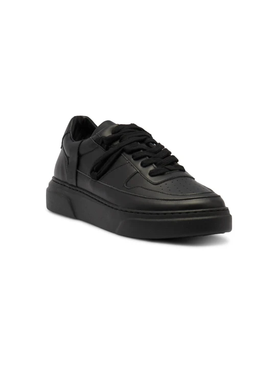 Zdjęcie produktu INUIKII Skórzane sneakersy LEO 855 czarny