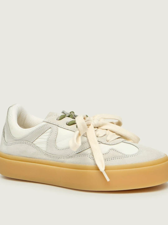 Zdjęcie produktu INUIKII Sneakersy LYNN | zamsz beżowy