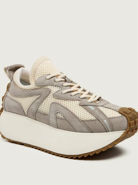 Zdjęcie produktu INUIKII Sneakersy MARIBELLA | zamsz szary