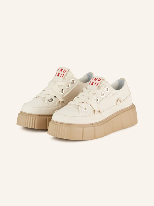 Zdjęcie produktu Inuikii Sneakersy Matilda Frayed Denim beige
