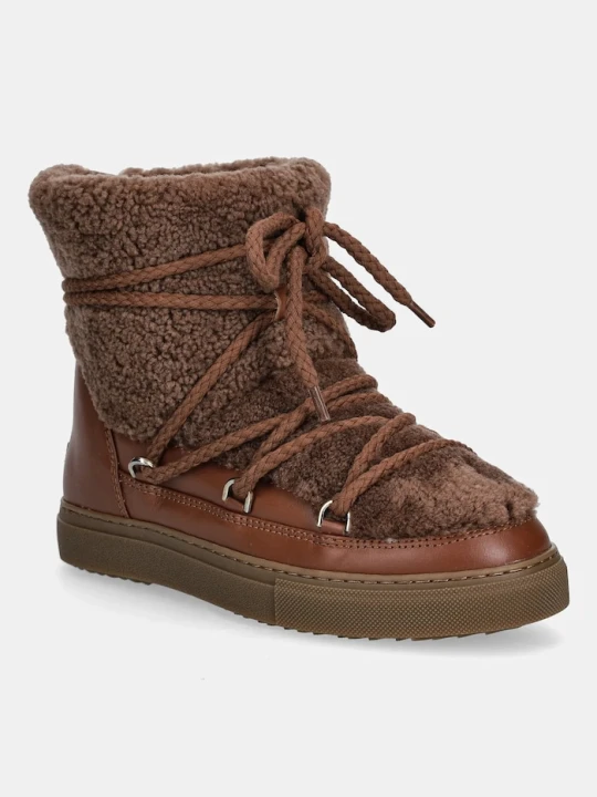 Zdjęcie produktu Inuikii sneakersy skórzane Curly brązowy